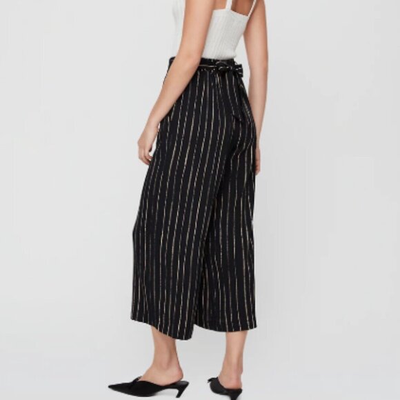 WILFRED | Aritzia Faun Striped Wide-Leg Pant | Sz. S - Picture 2 of 11